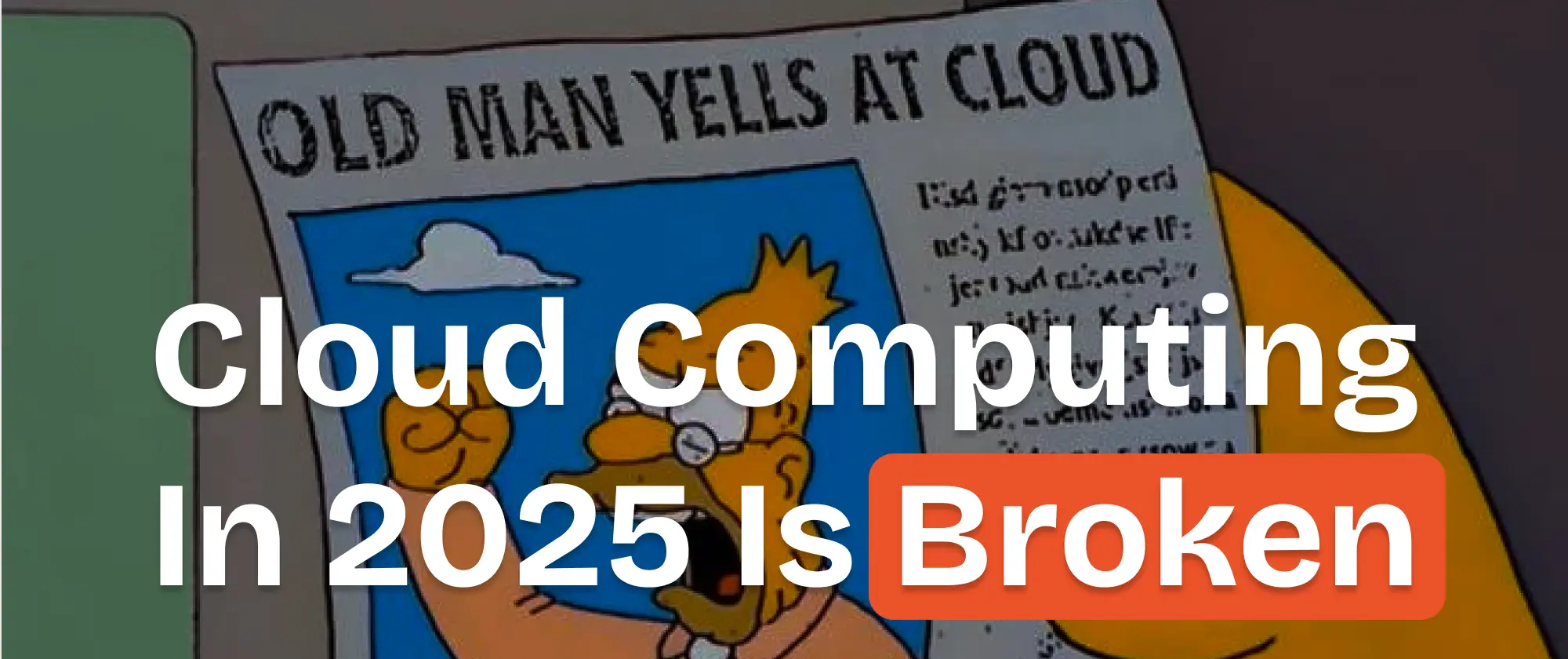 Cloud Computing 2025 ist kaputt